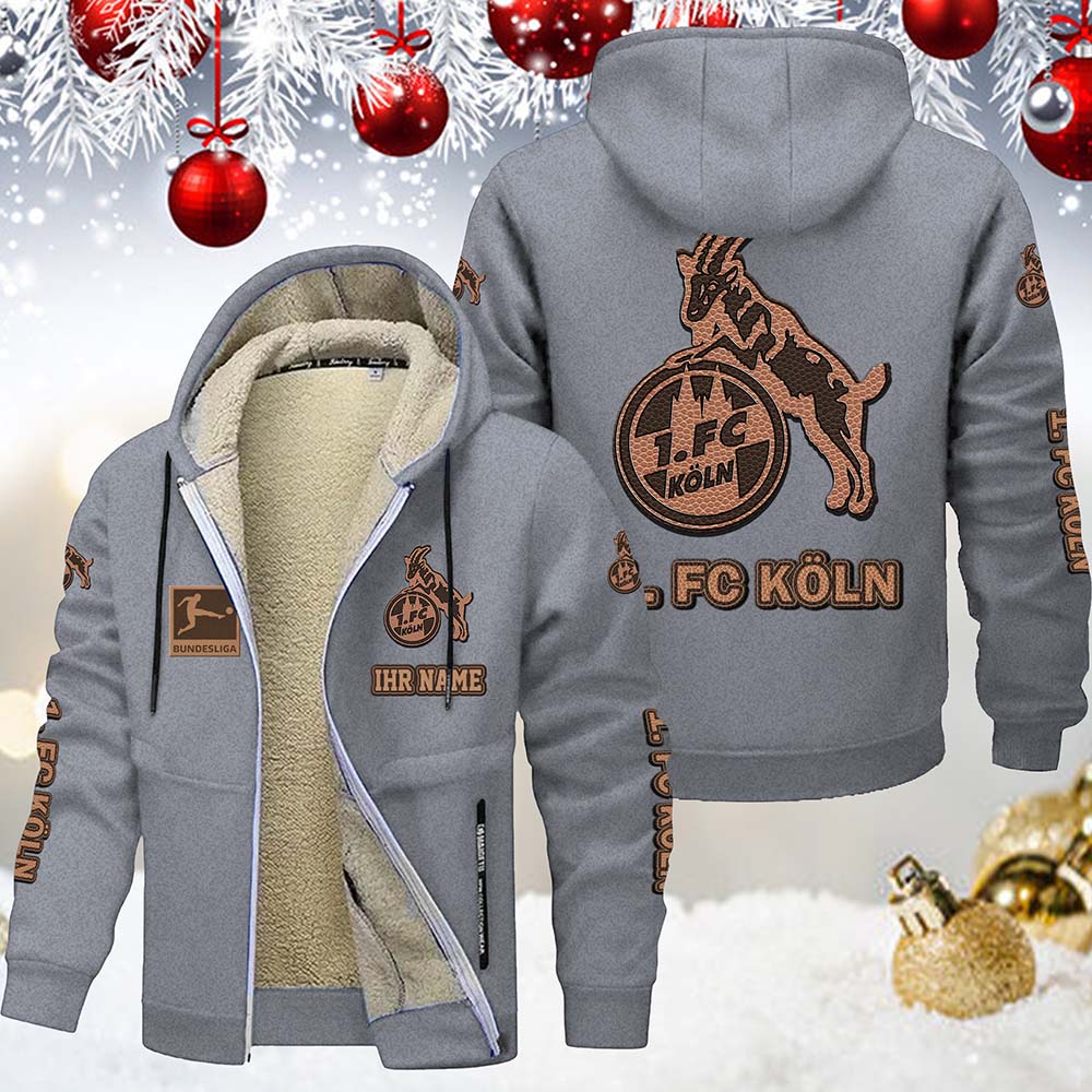 1. FC Köln Gefütterte Kapuzenjacke – Bild 5
