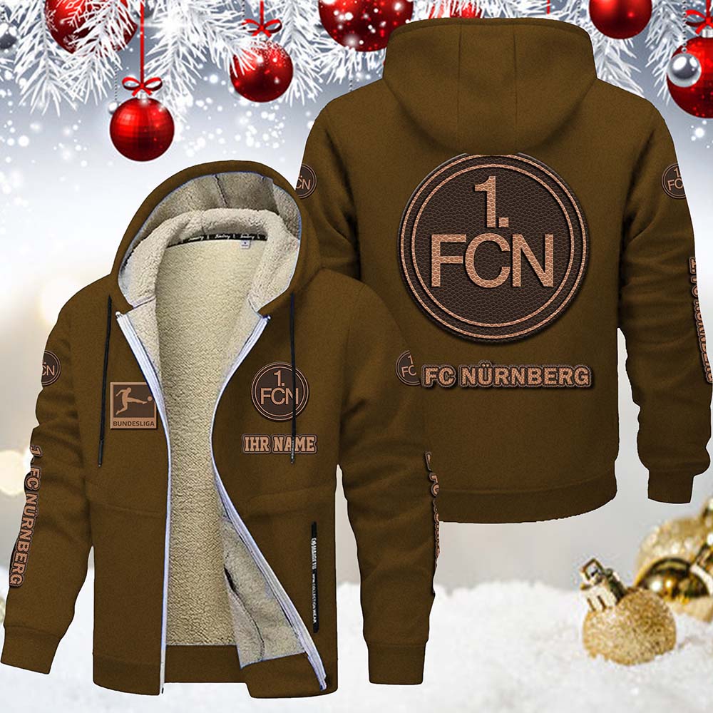 1. FC Nürnberg Gefütterte Kapuzenjacke – Bild 7