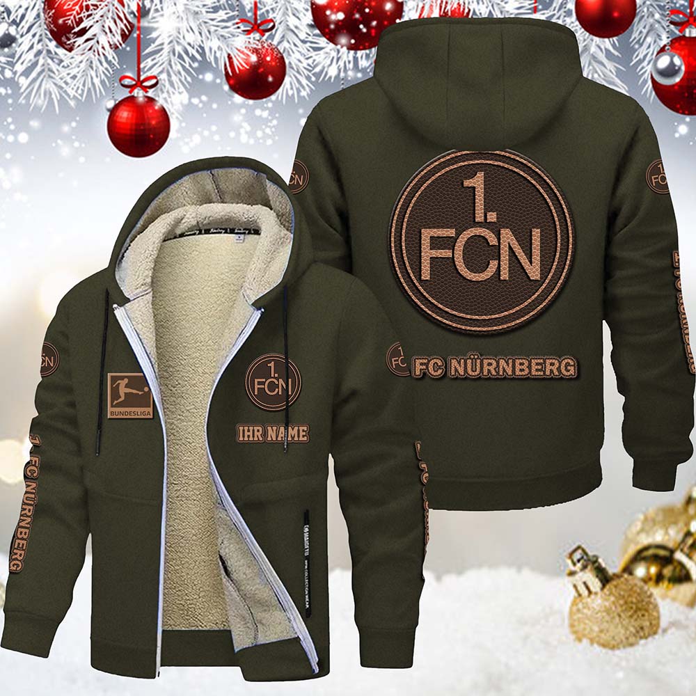 1. FC Nürnberg Gefütterte Kapuzenjacke – Bild 9