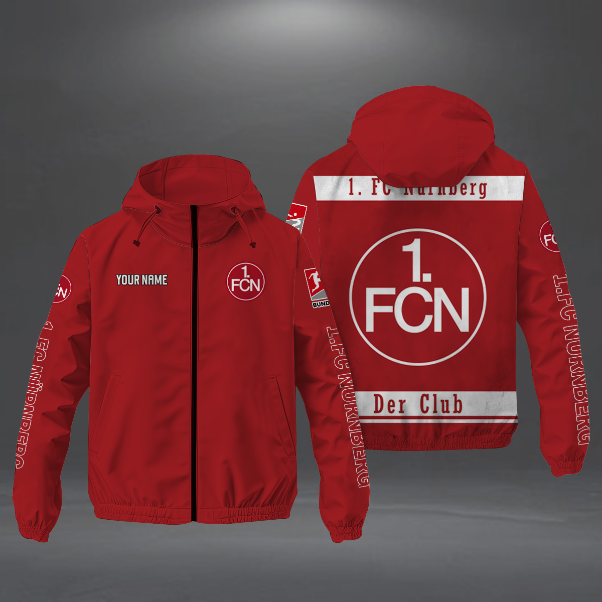 1. FC Nürnberg WBJ08 Windjacke | Windbreaker