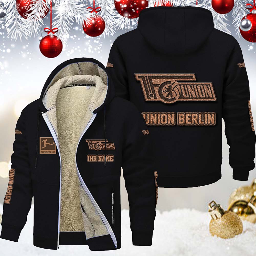 1. FC Union Berlin Gefütterte Kapuzenjacke – Bild 2