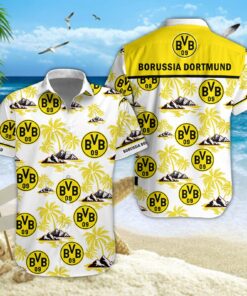 Hawaiihemd Borussia Dortmund II – Herren Sommerhemd Style 01