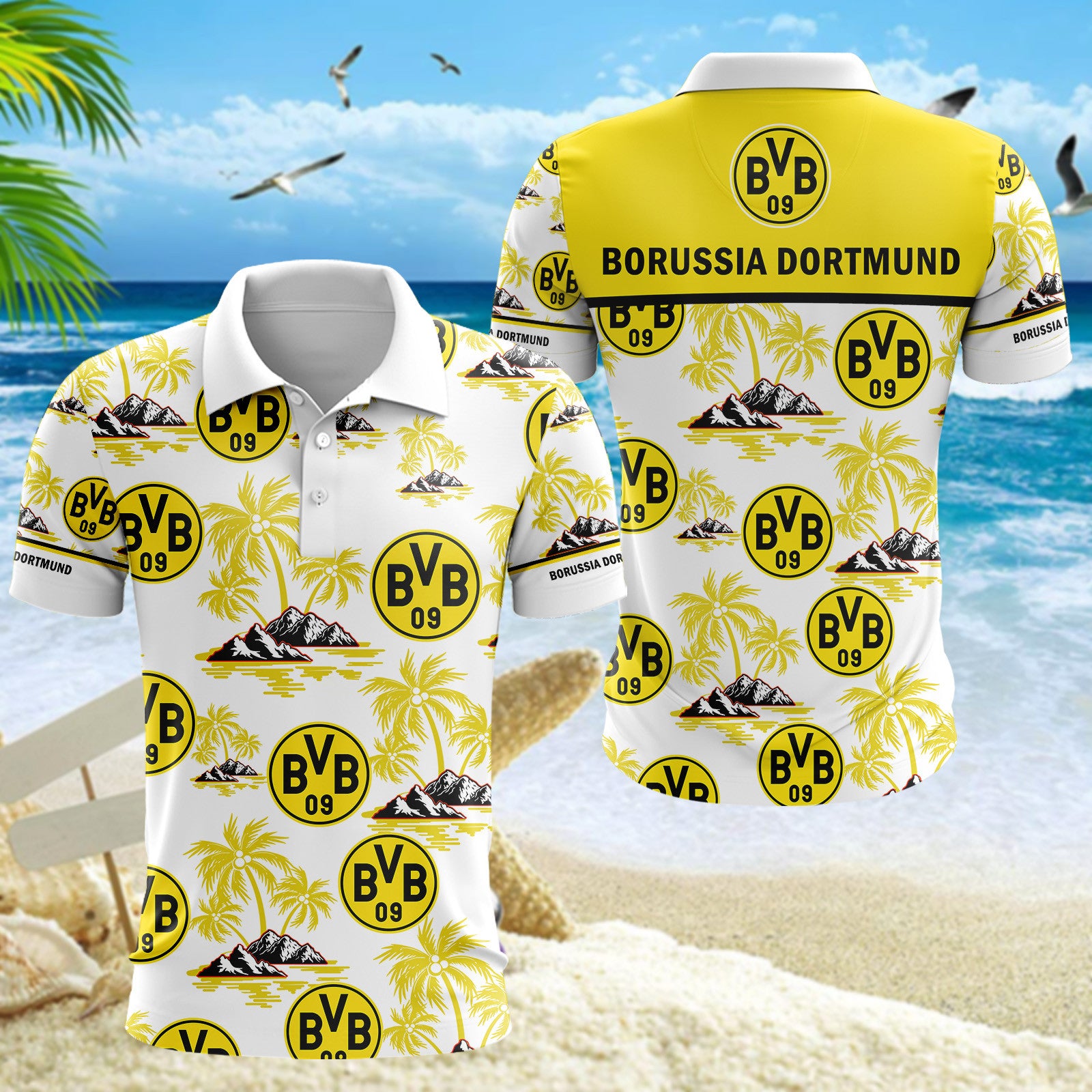 Borussia Dortmund II Poloshirt | BVB II Polohemd Team
