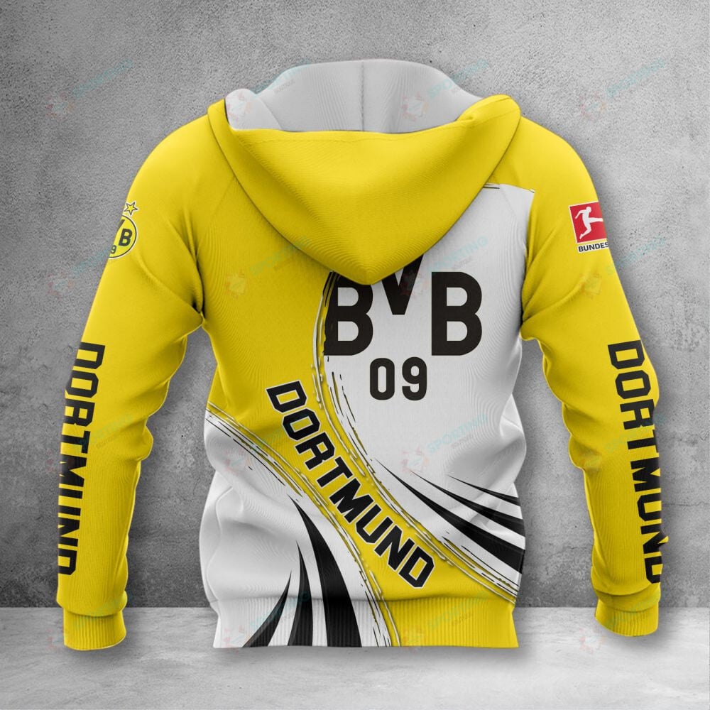 Borussia Dortmund Hoodie Herren | BVB Kapuzenpullover VITA412 – Bild 2