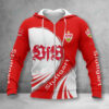 VfB Stuttgart Hoodie Zip Herren | VfB Kapuzenjacke mit Reißverschluss VITA424