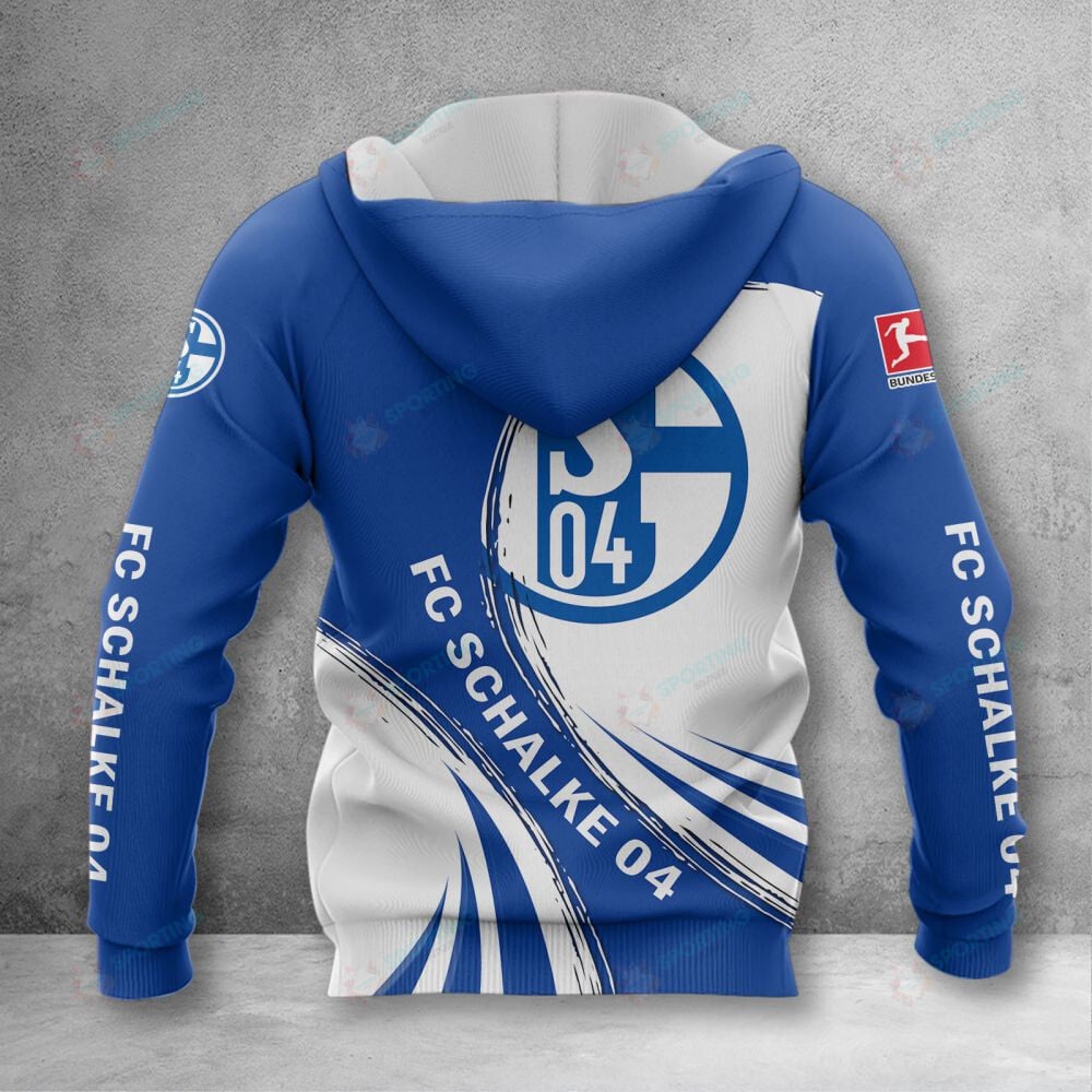 Schalke 04 Hoodie Herren | S04 Kapuzenpullover VITA417 – Bild 2