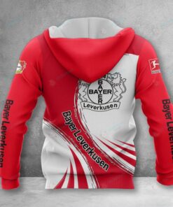Alternative view of Bayer 04 Leverkusen Hoodie Herren | B04 Kapuzenpullover VITA411