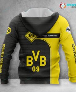 Alternative view of Borussia Dortmund II Hoodie Zip Herren | BVB II Kapuzenjacke mit Reißverschluss VITC3082