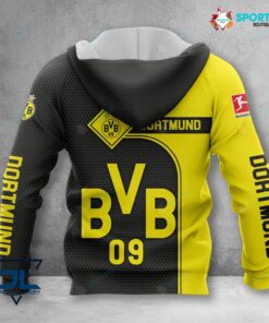 Alternative view of Borussia Dortmund Hoodie Herren | BVB Kapuzenpullover VITC3103