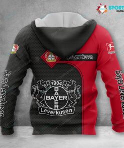 Alternative view of Bayer 04 Leverkusen Hoodie Herren | B04 Kapuzenpullover VITC3102