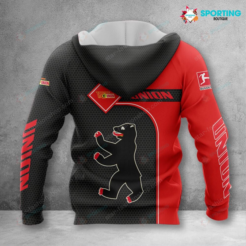 Union Berlin Hoodie Herren | FCU Kapuzenpullover VITC3114 – Bild 2