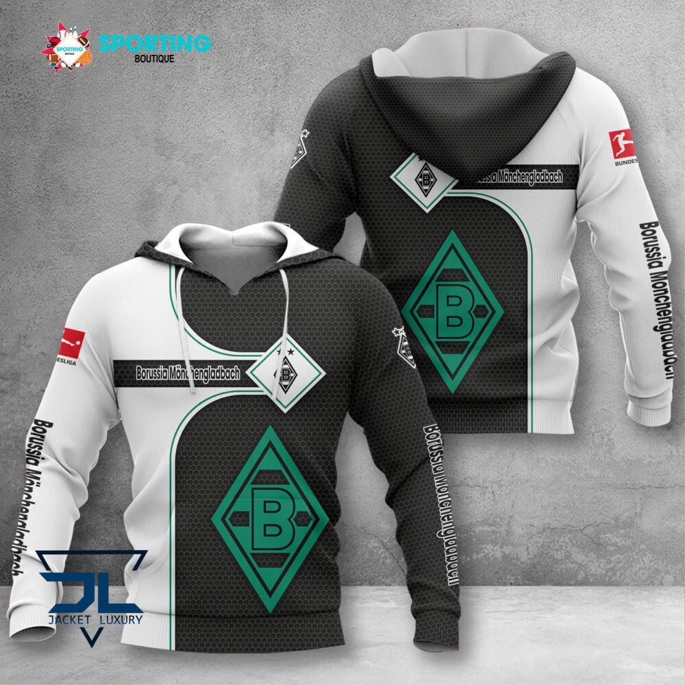 Borussia Mönchengladbach Hoodie Herren | BMG Kapuzenpullover VITC3104