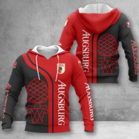 FC Augsburg Hoodie Herren | FCA Kapuzenpullover WINA2506