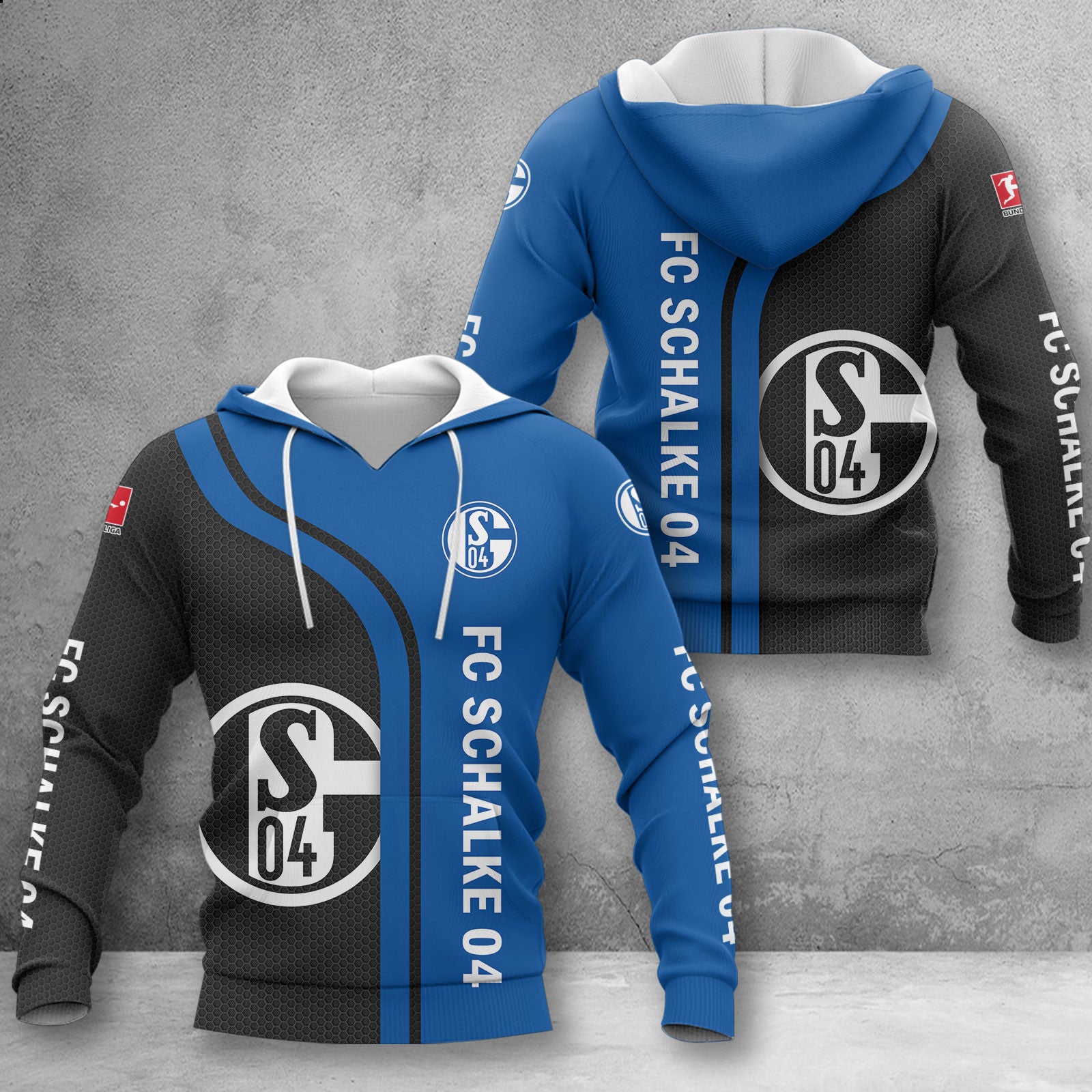 Schalke 04 Hoodie Herren | S04 Kapuzenpullover WINA2511
