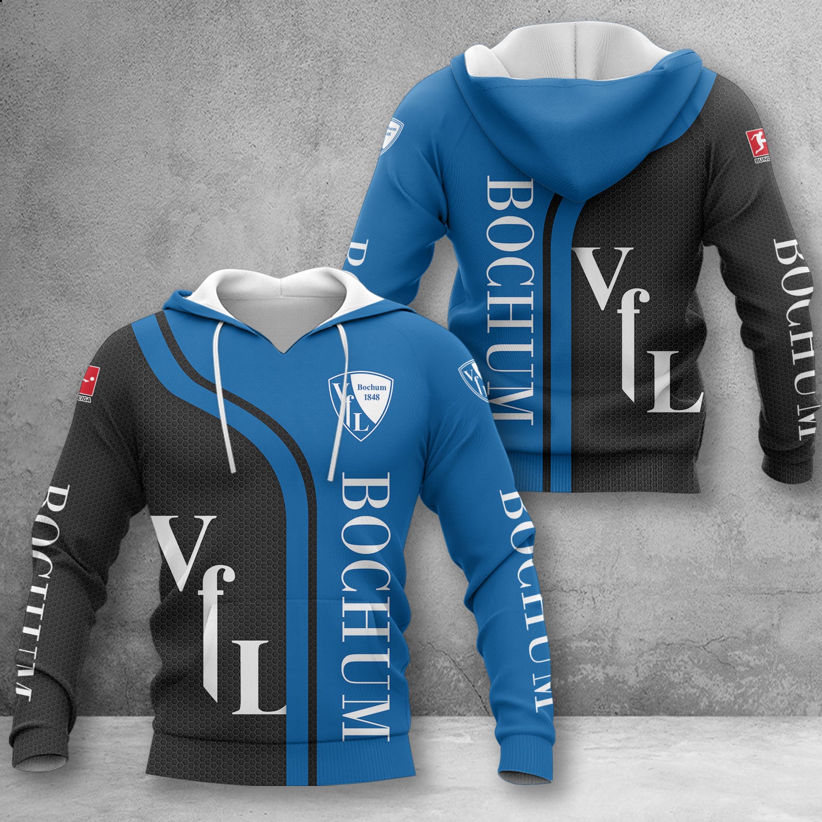 VfL Bochum Hoodie Herren | VfL Kapuzenpullover WINA2515