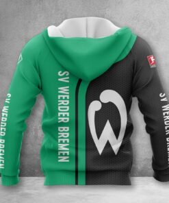 Alternative view of Werder Bremen Hoodie Herren | SVW Kapuzenpullover WINA2517