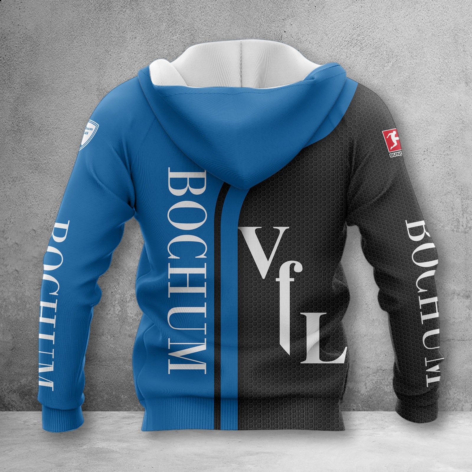 VfL Bochum Hoodie Herren | VfL Kapuzenpullover WINA2515 – Bild 2