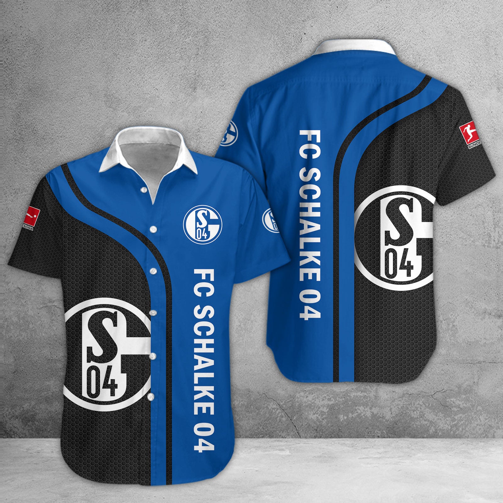 Schalke 04 Hawaii Shirt | S04 Hawaiihemd WINA2511