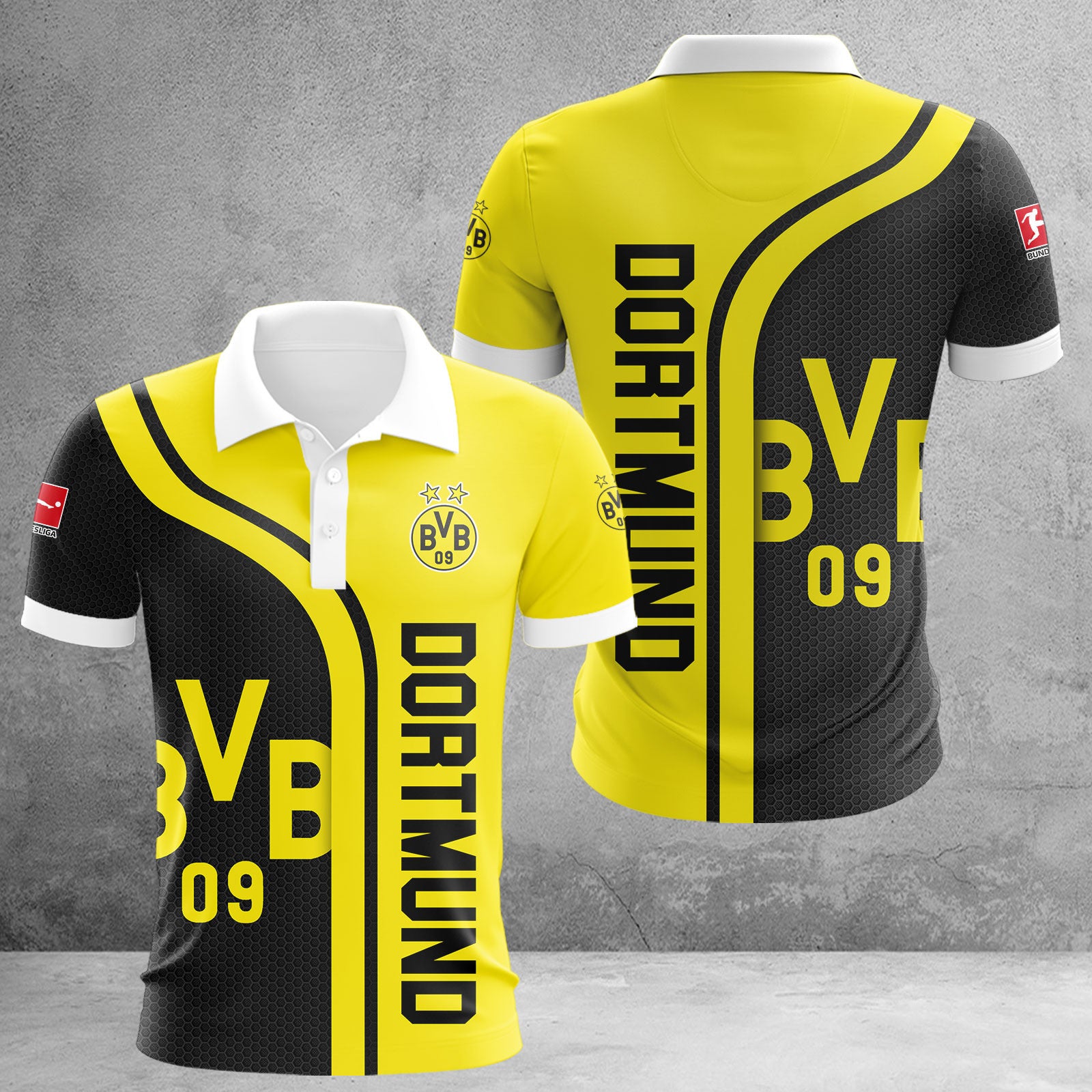 Borussia Dortmund Poloshirt | BVB Polohemd WINA2503