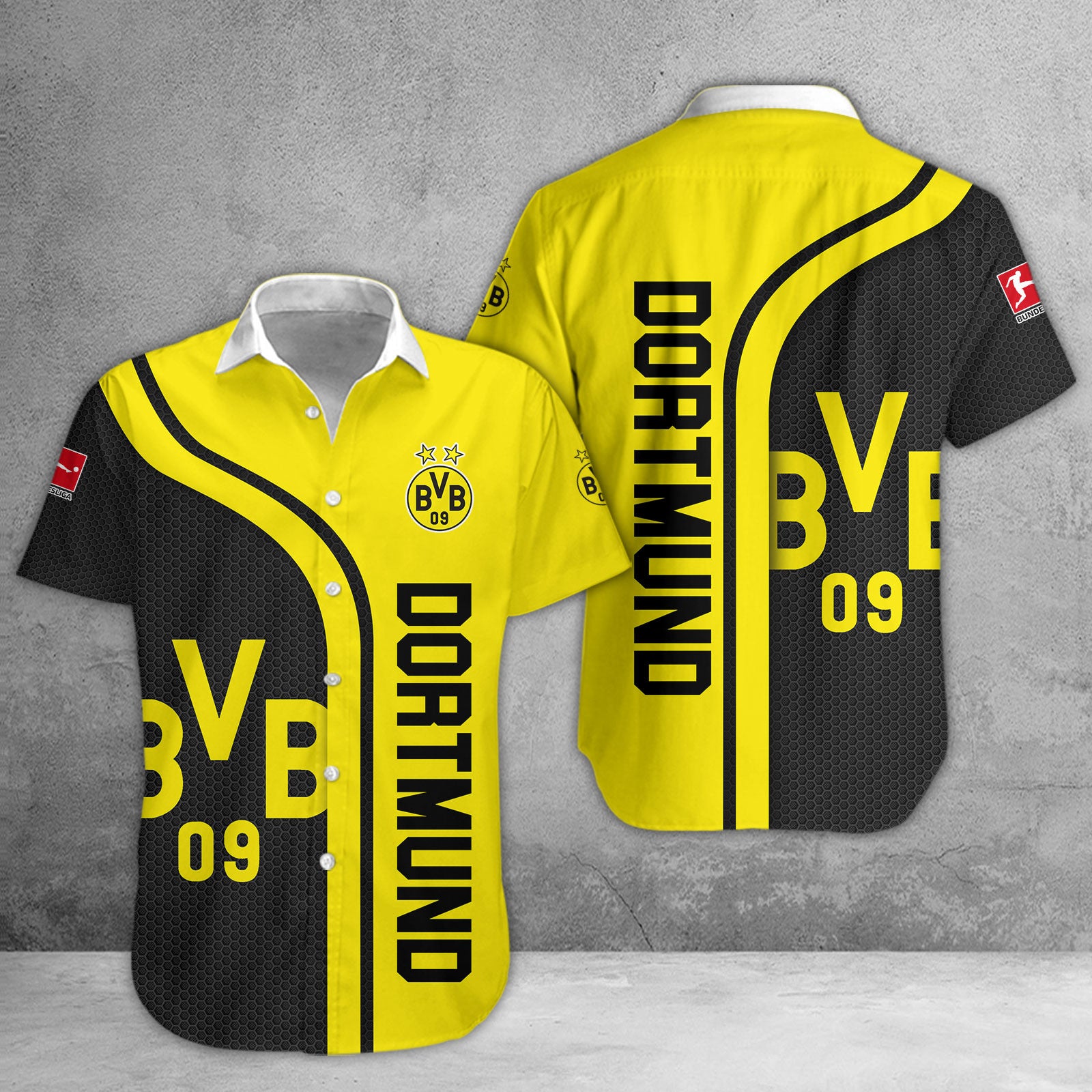 Borussia Dortmund Hawaii Shirt | BVB Hawaiihemd WINA2503