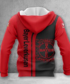 Alternative view of Bayer 04 Leverkusen Hoodie Herren | B04 Kapuzenpullover WINA2502
