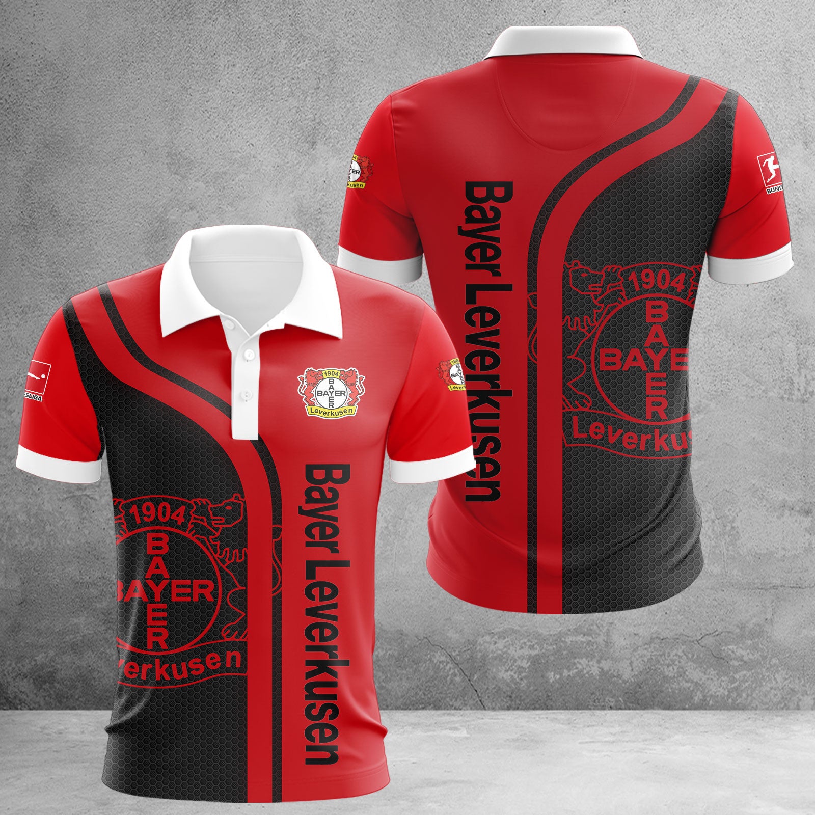 Bayer 04 Leverkusen Poloshirt | B04 Polohemd WINA2502