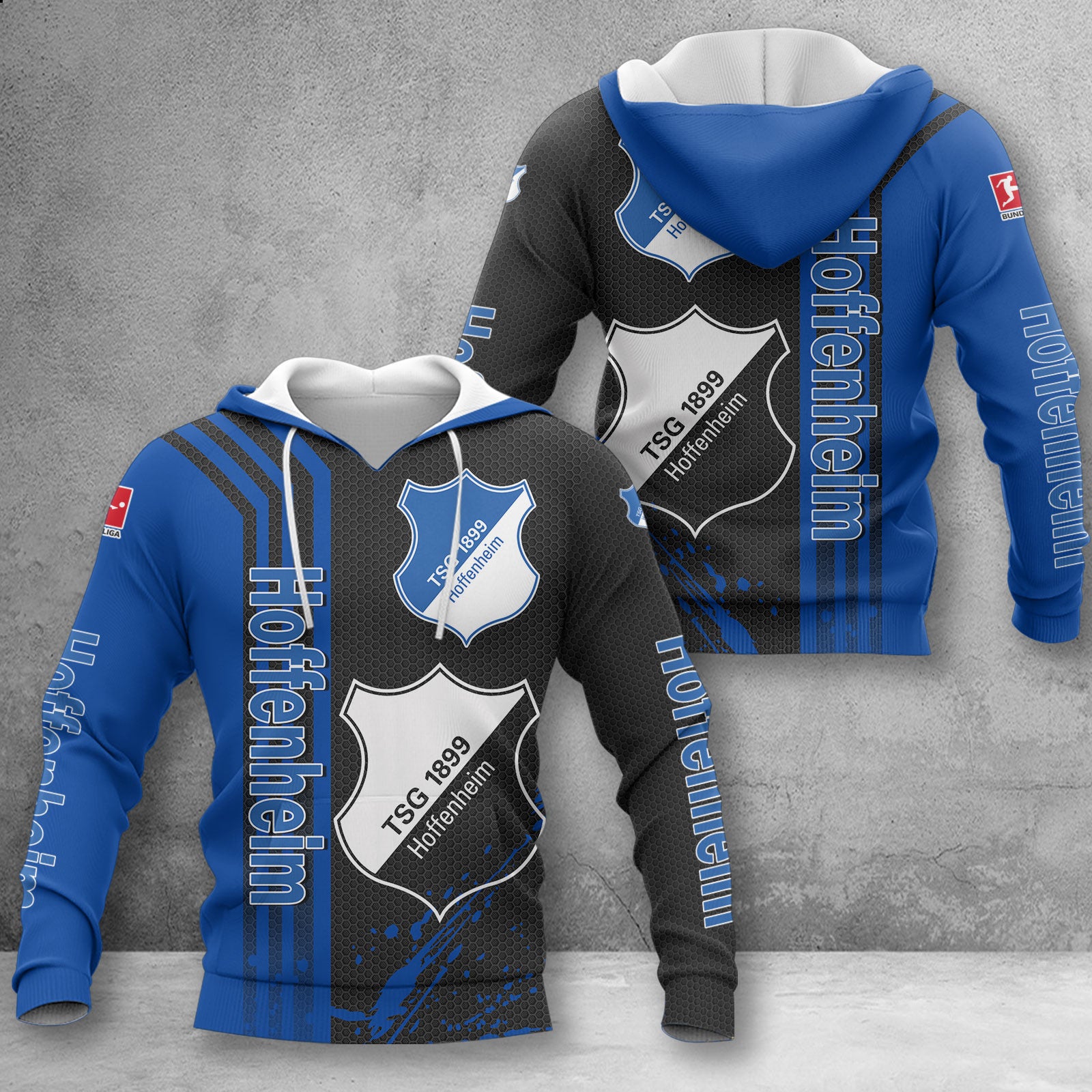 TSG Hoffenheim Hoodie Herren | TSG Kapuzenpullover WINA2753