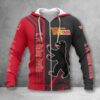Union Berlin Hoodie Zip Herren | FCU Kapuzenjacke mit Reißverschluss WINA2754