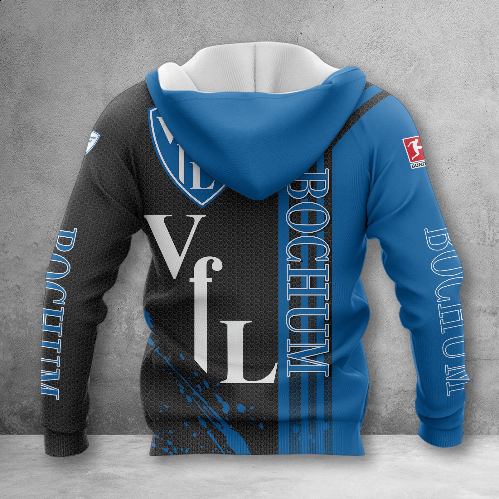 VfL Bochum Hoodie Herren | VfL Kapuzenpullover WINA2756 – Bild 2