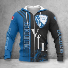 VfL Bochum Hoodie Zip Herren | VfL Kapuzenjacke mit Reißverschluss WINA2756