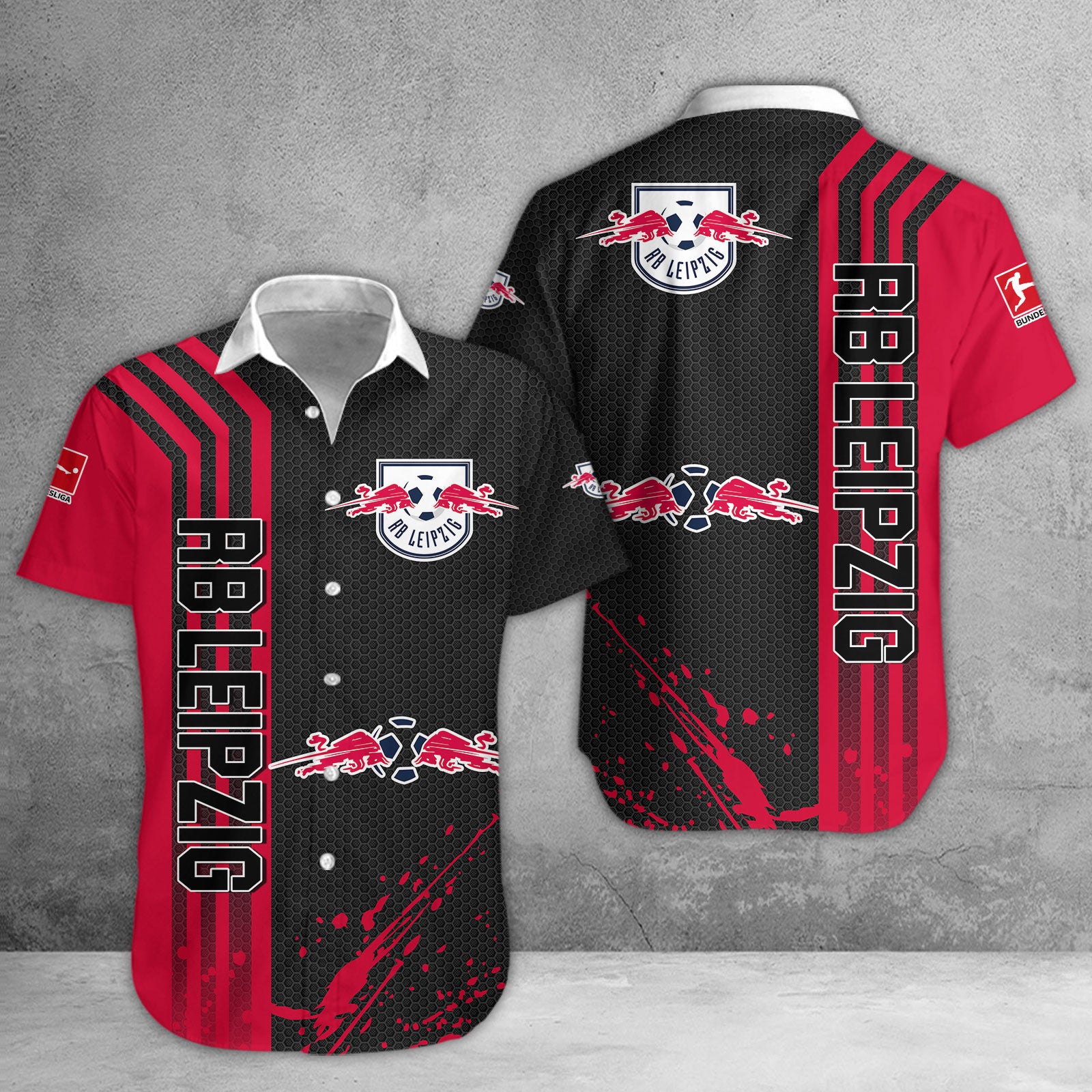 RB Leipzig Hawaii Shirt | RBL Hawaiihemd WINA2750