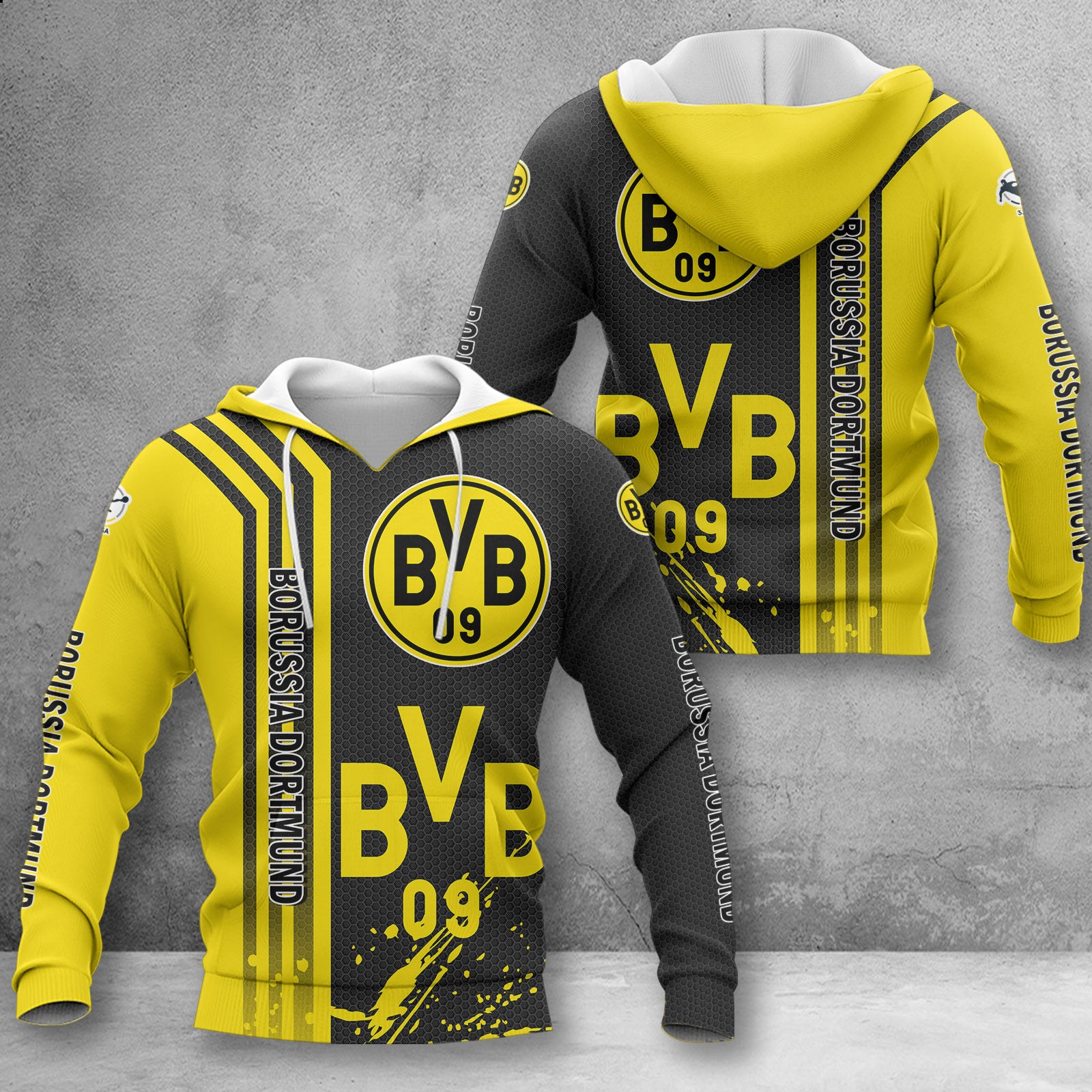 Borussia Dortmund II Hoodie Herren | BVB II Kapuzenpullover WINA2779