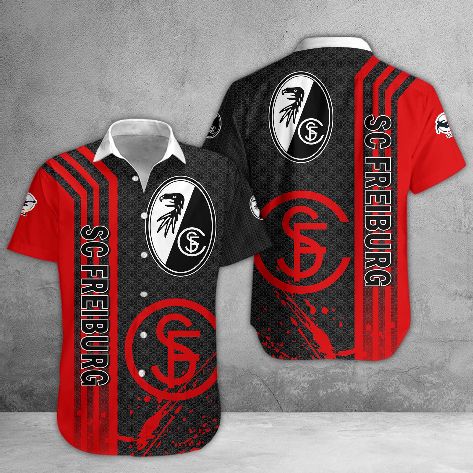 SC Freiburg II Hawaii Shirt | SCF II Hawaiihemd WINA2787