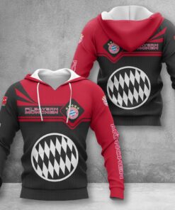 Bayern München Hoodie Herren | FCB Kapuzenpullover WINA3161