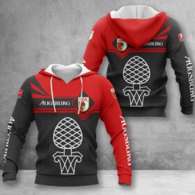 FC Augsburg Hoodie Herren | FCA Kapuzenpullover WINA3160