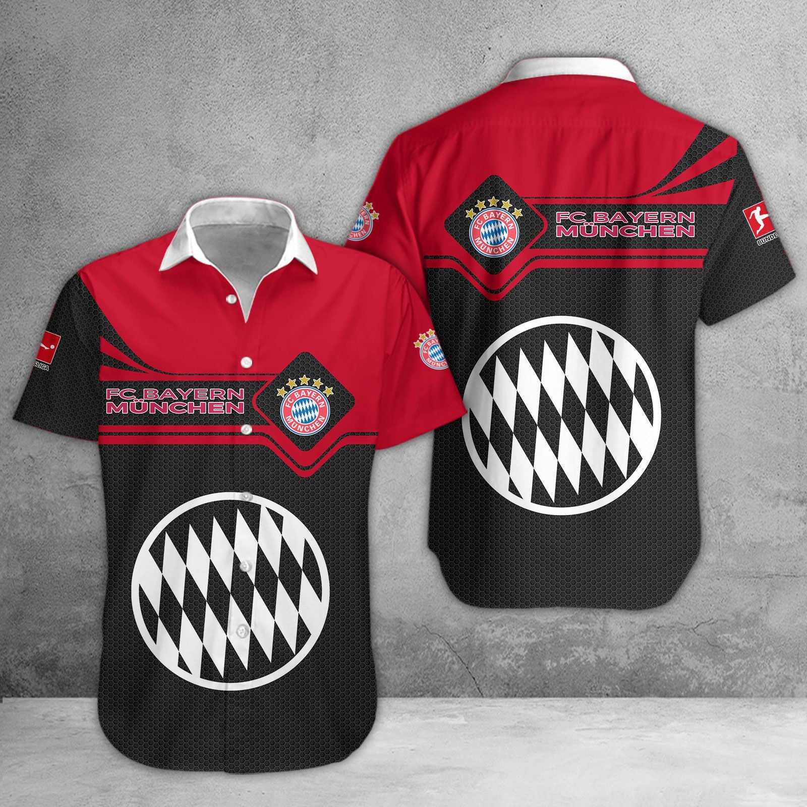 Bayern München Hawaii Shirt | FCB Hawaiihemd WINA3161
