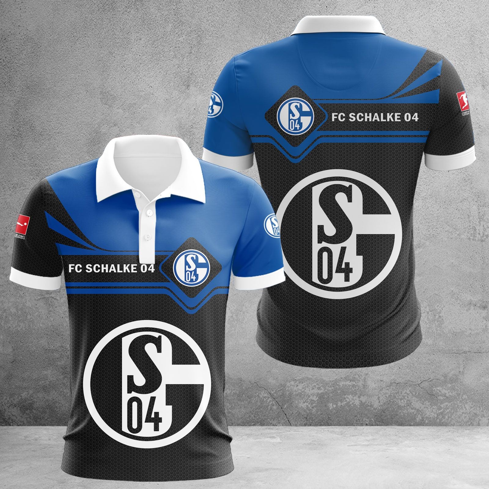 Schalke 04 Poloshirt | S04 Polohemd WINA3165