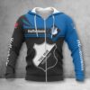 TSG Hoffenheim Hoodie Zip Herren | TSG Kapuzenjacke mit Reißverschluss WINA3166