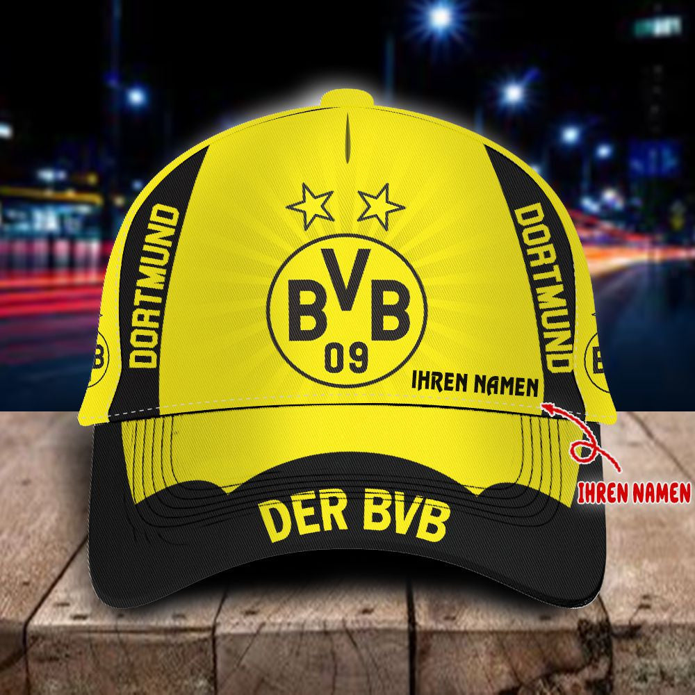 Borussia Dortmund Cap | BVB Basecap & Kappe Schwarz-Gelb