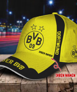 Alternative view of Borussia Dortmund Cap | BVB Basecap & Kappe Schwarz-Gelb