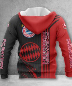 Alternative view of Bayern München Hoodie Herren | FCB Kapuzenpullover WINA3219