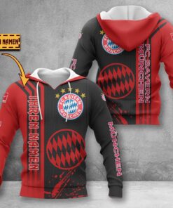 Bayern München Hoodie Herren | FCB Kapuzenpullover WINA3219