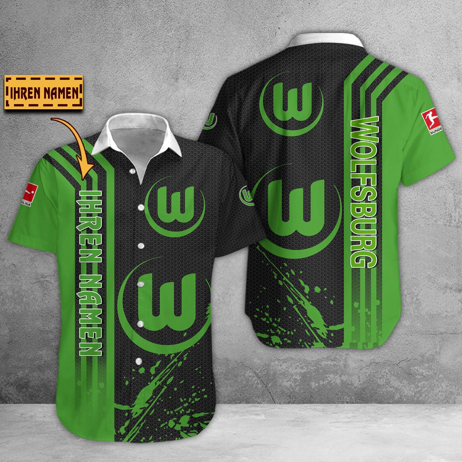 VfL Wolfsburg Hawaii Shirt | WOB Hawaiihemd WINA3228