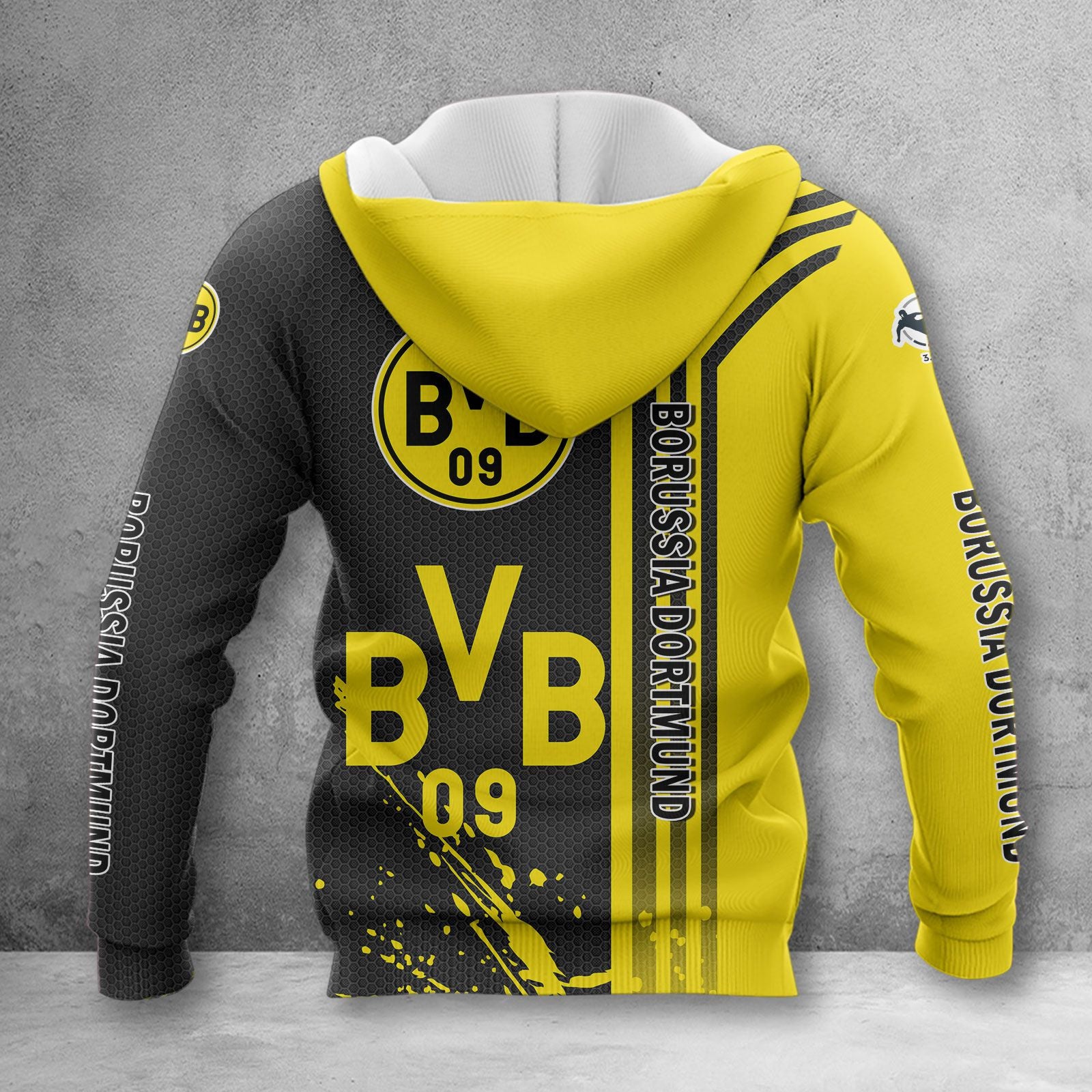 Borussia Dortmund II Hoodie Herren | BVB II Kapuzenpullover WINA3250 – Bild 2