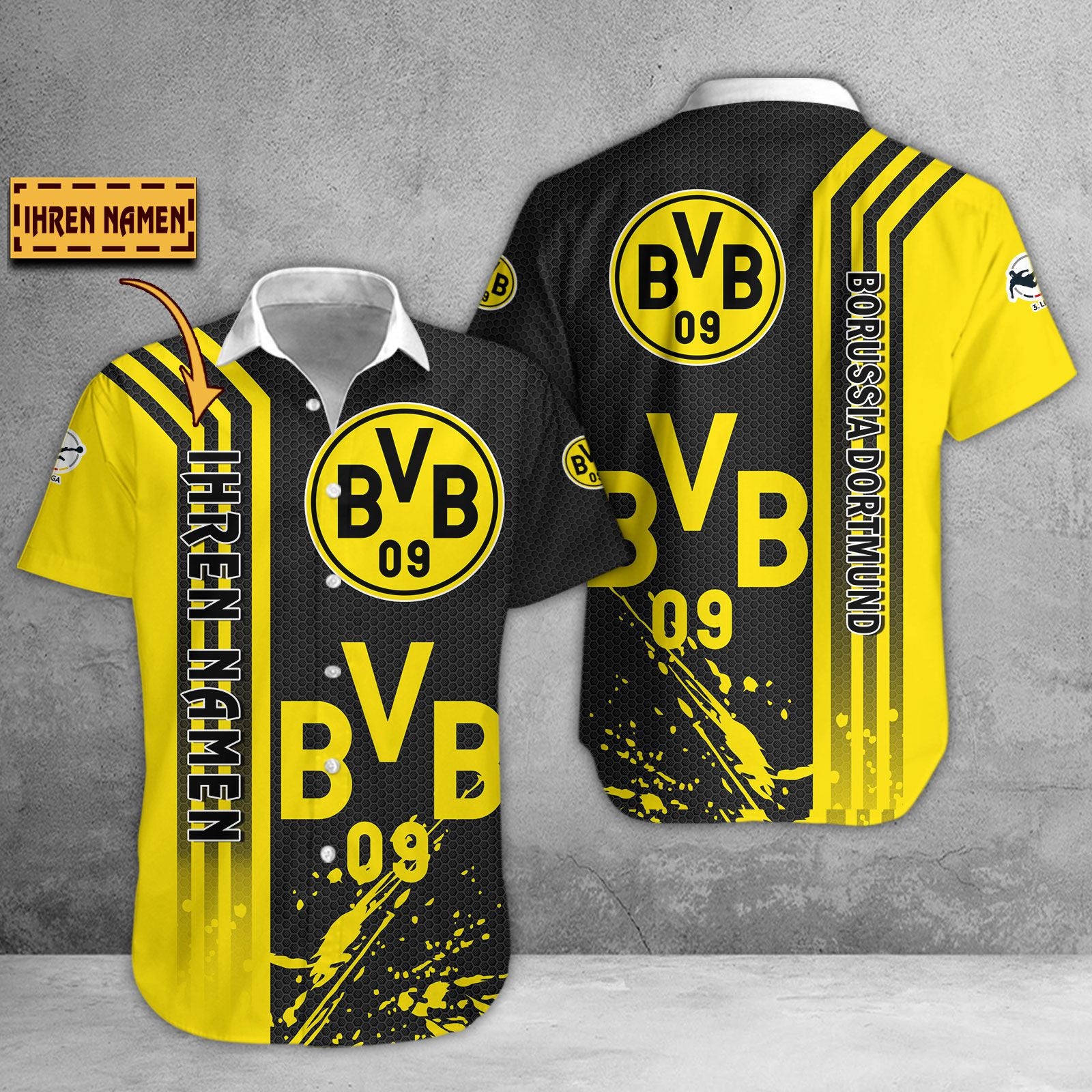 Borussia Dortmund II Hawaii Shirt | BVB II Hawaiihemd WINA3250