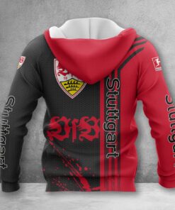 Alternative view of VfB Stuttgart Hoodie Zip Herren | VfB Kapuzenjacke mit Reißverschluss WINA3226