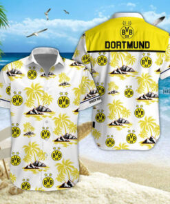 Hawaiihemd Borussia Dortmund – Herren Sommerhemd V2