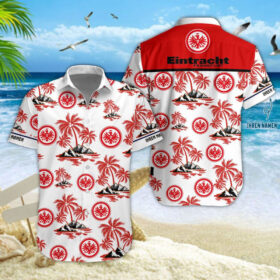 Hawaiihemd Eintracht Frankfurt – Herren Sommerhemd V2