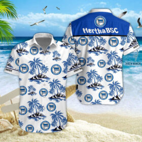Hawaiihemd Hertha BSC – Herren Sommerhemd V2