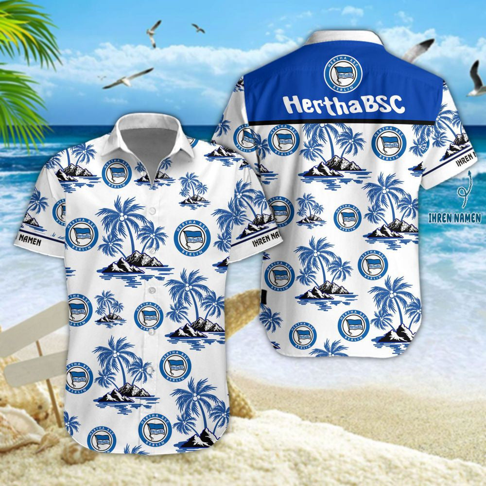 Hawaiihemd Hertha BSC – Herren Sommerhemd V2